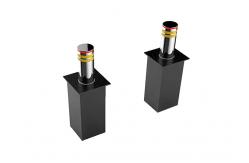 China Retractable 3.7KW K12 Crash Automatic Rising Bollards SS304 supplier