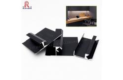 China T8 Aluminum Profile For Led Strip Lighting Anodized Coating Recessed supplier