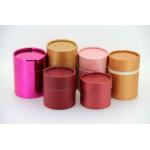 Colorful shiny / glossy / matt surface paper cans cosmetics gift cardboard tube packaging for sale