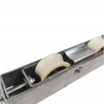 White 3 Wheeled Window Sliding Roller Stainless Steel Base For Coastal Buildings for sale