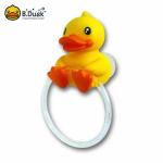 Cartoon PVC Plastic Toys For Bathroom Towel Rack EN71 ASTM F963 Standard for sale