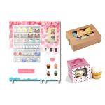 Small Automated Cupcake Snack Vending Machine With Elevator Lift Touch Screen
