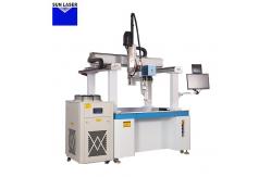 China Cnc Fiber Laser Welding Machine Lithium Battery Pack Laser Welding Machine With Chiller supplier
