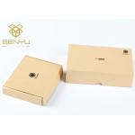Brown Corrugated Shipping Box / Standard Collapsible Kraft Corrugated Mailers for sale