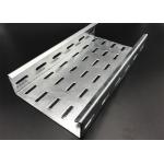 Galvanized Steel Slotted Cable Tray Custom Size for sale