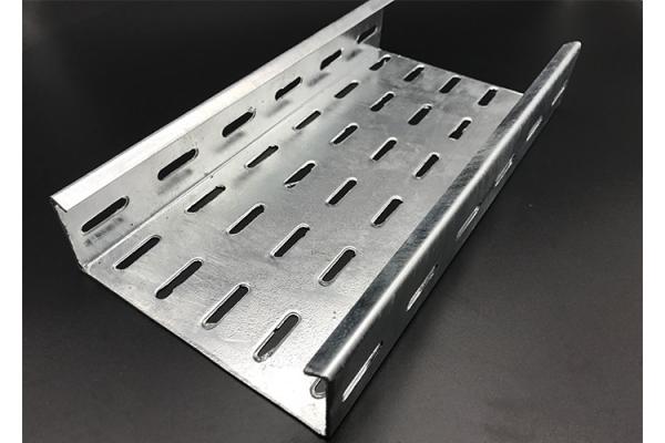 Galvanized Steel Slotted Cable Tray Custom Size