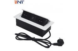 China Available Customized Made As Required Desktop Hidden Outlet  With USB Charger  Interface supplier