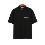 Classic Summer Blank T Shirts Polo Neck Breathable Casual Short Sleeve