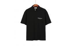 China Classic Summer Blank T Shirts Polo Neck Breathable Casual Short Sleeve supplier