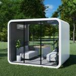 Outdoor Temporary Prefab Modern Tiny House Fire Insulation Environmental Friendly for sale