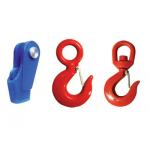 Alloy Steel Rubber Elements , Forged Compact Lifting Swivel Hooks