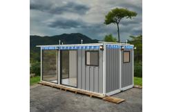 China Anti Corrosive Converted Prefabricated Container House Modular Home 20ft supplier