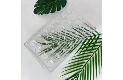 China Christmas Silicone Chocolate Molds For DIY , Polycarbonate Chocolate Moulds Wholesale supplier
