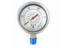 China 1.5% FS 304SS Differential Pressure Gauge Double Needle Memory supplier