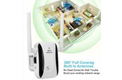 China 300M Small Steamed Repeater Signal Amplifier Wifi Repeater Router Dual Antenna supplier