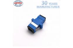 China SC UPC singlemode simplex fiber optic adaptor supplier