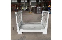 China Secure Pallet Cages With Padlock Locking System 500kg - 2000kg Load Bearing supplier