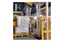 China Fully Automatic Stretch Wrap Machine for Red Bricks Packing with PLC Control supplier