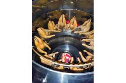 China Newest Style Charcoal Peking Duck Roaster Oven Stainless Steel Charcoal Roasting Duck Oven supplier