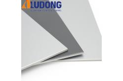 China White Core 6mm Aluminium Composite Panel PVDF Coating supplier