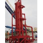 Solid Control Liquid Gas Separator With Adjustable Outrigger Height for sale