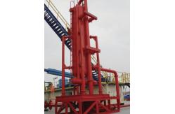 China Solid Control Liquid Gas Separator With Adjustable Outrigger Height supplier