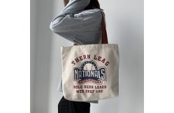 China Recycled Eco Sublimation Heavy Cotton Tote Bag Custom Printed supplier