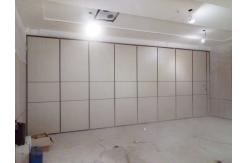 China Divide Space Movable Door Track Roller Hotel Sliding Partition Walls Soundproof Panels supplier