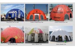 China giant inflatable party tent big inflatable sport dome tent supplier