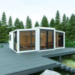 Expandable Container House with Fireproof Panel and Optional Doors for Customer Requirements for sale