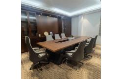 China Modern Meeting Room Furniture Wood Conference Room Tables supplier
