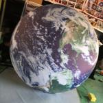 Customized Outdoor PVC Cloth Advertising Sealed Inflatable Planet Mars Balloons on Sale for sale
