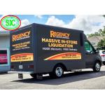 Advertising 3G Controller SMD P5 Mobile Truck LED Display High Resolution for sale