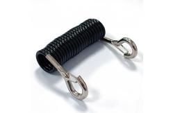 China High Quality Tpu Retractable Tether Spring Coiled Bungee Tool Lanyard supplier