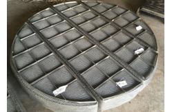 China 1206 Mist Eliminator Pads SS304 Round Shape 1300mm In Diameter supplier