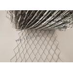 15cm Width Galvanized Anti - Cracking  Brickwork Reinforcement Mesh 380G / M2 for sale