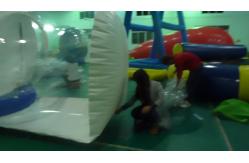 China OEM Inflatable Snow Globe with Tunnel for Promotion supplier