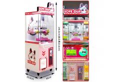 China Lucky Doll Arcade Grabber Machine For Kids Claw Clamps Prize Redemption supplier