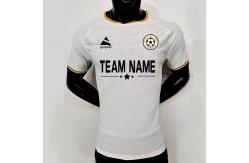 China Round Neck Polyester Sports Jersey Breathable Causal Quick Dry Retro Soccer Jersey supplier