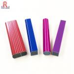 6000 Series Aluminum Pipe Tube 5mm Height T5 Temper Oval  For Outside Usage for sale