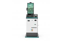 China Holiday Village RS232 Check In Kiosk Check Out POS Terminal For Hotel supplier