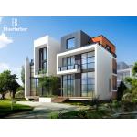 Modern Luxury Customized Light Steel Prefab Villa With Long Service Life for sale