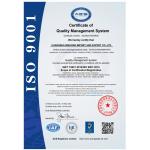 Changsha Bin Hong Import and Export Co. LTD Certifications
