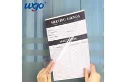 China Acrylic Document 8.5 X11 Clear Sign Holder Repositionable ODM OEM Wall Mount supplier