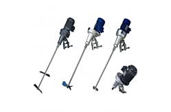 China Industrial Wastewater Horseshoe Chemical Agitator Pneumatic IBC Mixer supplier