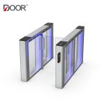 Supermarket Turnstiles Speed Gate With Face recogition Option Servo Motor Person Contorl for sale