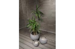 China Round Fiber Cement Pot For Camping Burners And Warmer Charcoal Oven Barbecue supplier