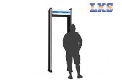 China Masks Identity IR Infrared Thermometer Door Security Walk Through Gate supplier
