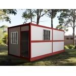 Light Steel Prefab Flat Pack Container House Folding for Camping for sale