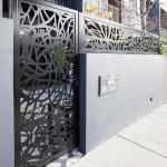Garden Exterior Aluminum Privacy Fence Trellis Heat Insulation for sale